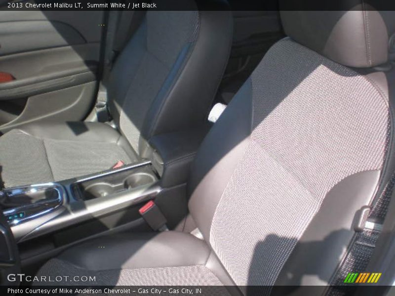 Summit White / Jet Black 2013 Chevrolet Malibu LT