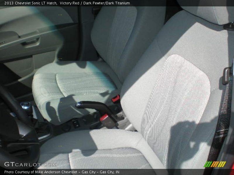 Victory Red / Dark Pewter/Dark Titanium 2013 Chevrolet Sonic LT Hatch