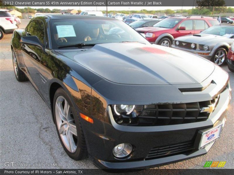 Carbon Flash Metallic / Jet Black 2012 Chevrolet Camaro SS 45th Anniversary Edition Coupe