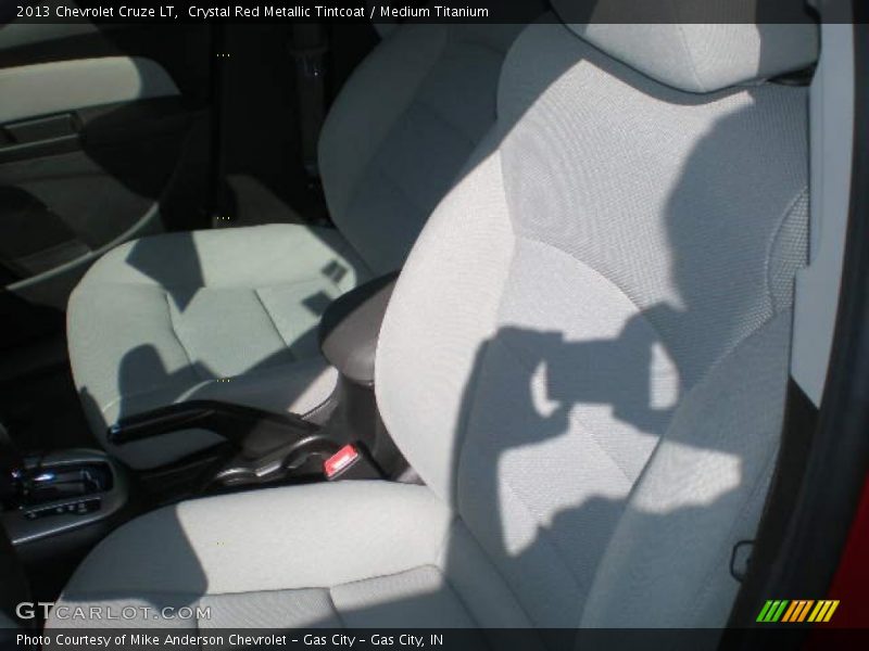 Crystal Red Metallic Tintcoat / Medium Titanium 2013 Chevrolet Cruze LT