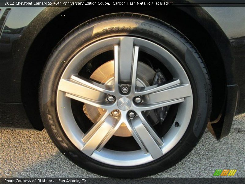 Carbon Flash Metallic / Jet Black 2012 Chevrolet Camaro SS 45th Anniversary Edition Coupe