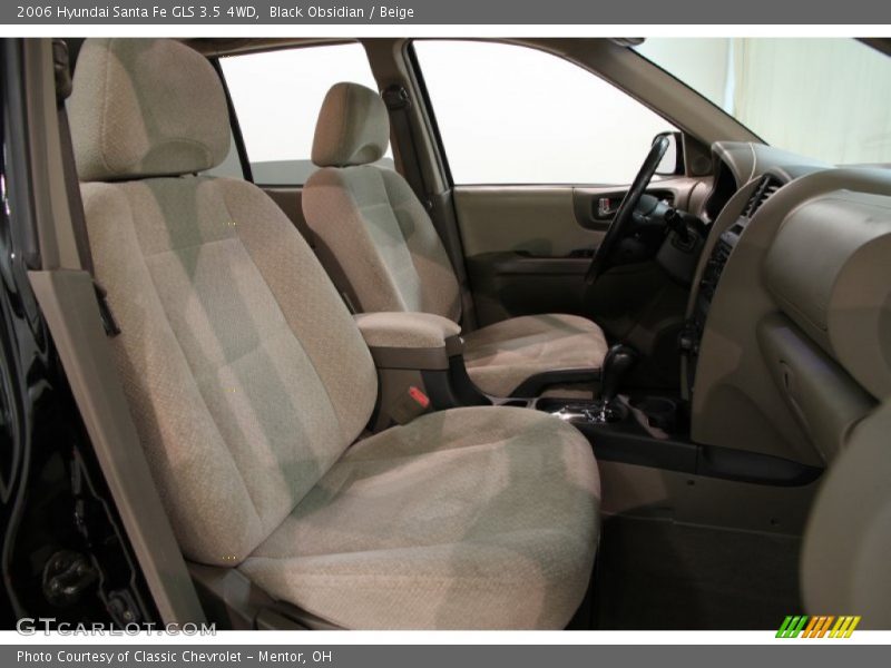 Black Obsidian / Beige 2006 Hyundai Santa Fe GLS 3.5 4WD