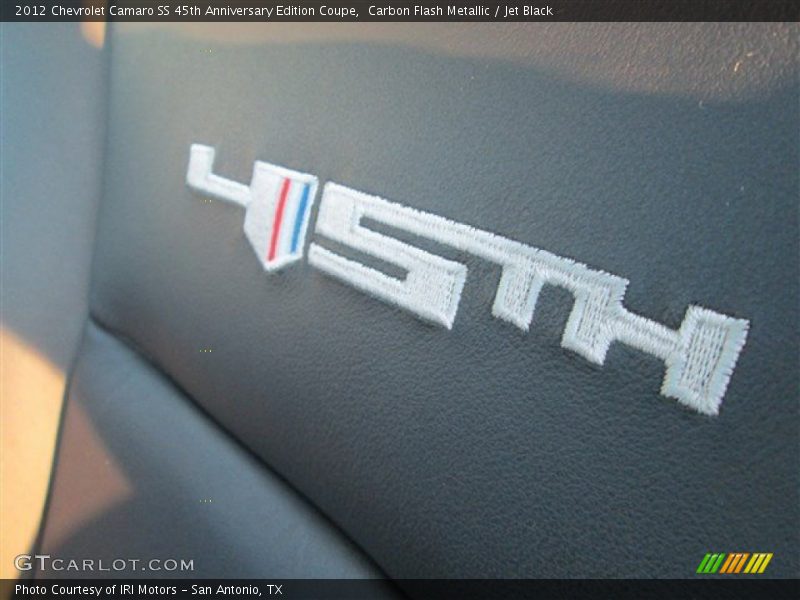 Carbon Flash Metallic / Jet Black 2012 Chevrolet Camaro SS 45th Anniversary Edition Coupe