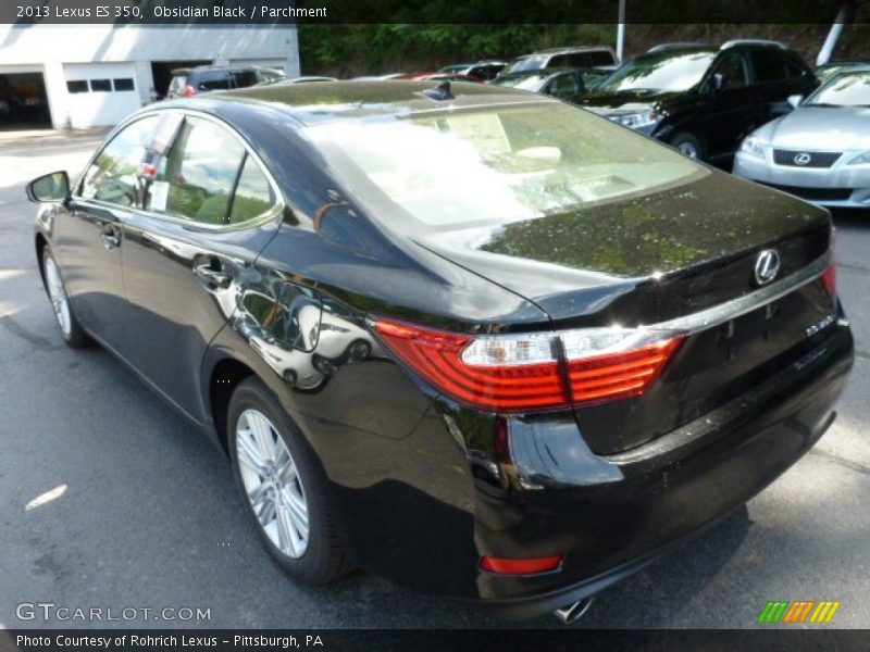 Obsidian Black / Parchment 2013 Lexus ES 350
