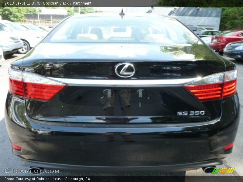 Obsidian Black / Parchment 2013 Lexus ES 350