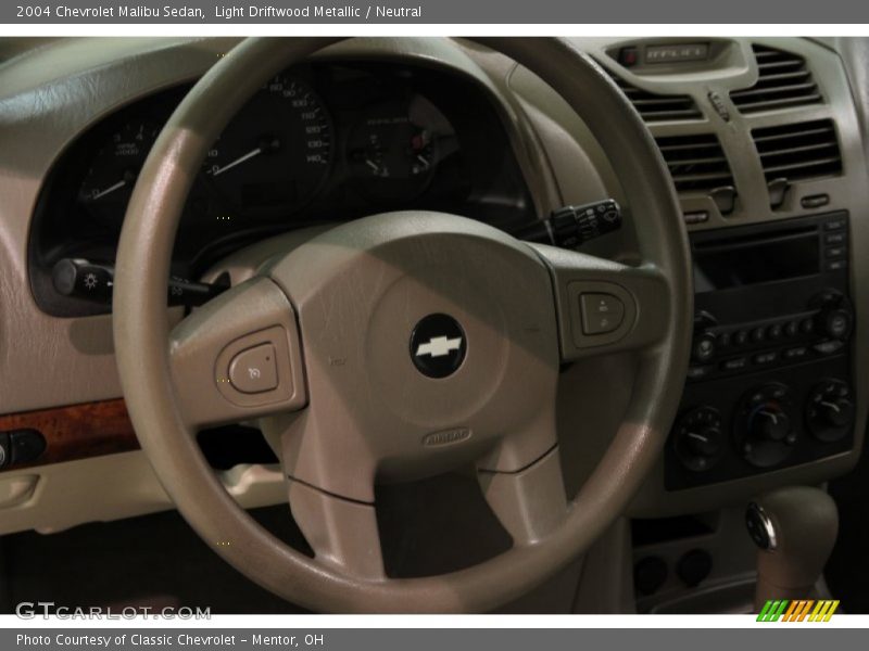 Light Driftwood Metallic / Neutral 2004 Chevrolet Malibu Sedan