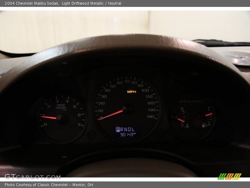 Light Driftwood Metallic / Neutral 2004 Chevrolet Malibu Sedan