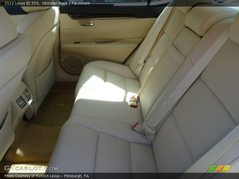 Obsidian Black / Parchment 2013 Lexus ES 350