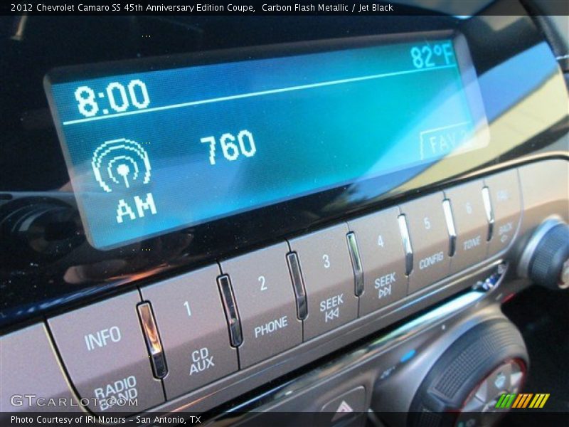 Carbon Flash Metallic / Jet Black 2012 Chevrolet Camaro SS 45th Anniversary Edition Coupe