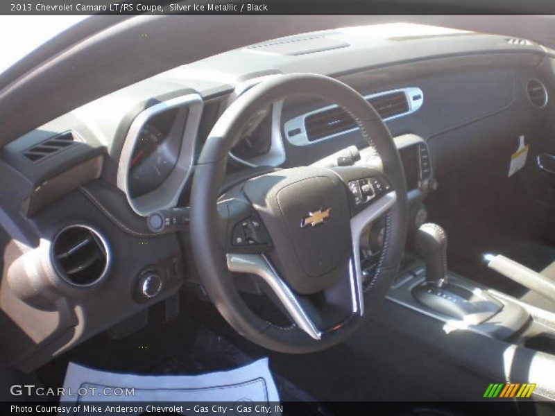 Silver Ice Metallic / Black 2013 Chevrolet Camaro LT/RS Coupe
