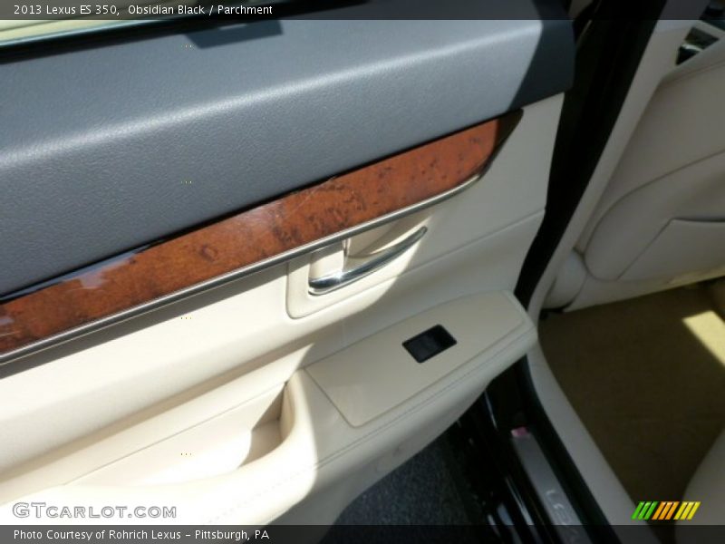 Obsidian Black / Parchment 2013 Lexus ES 350