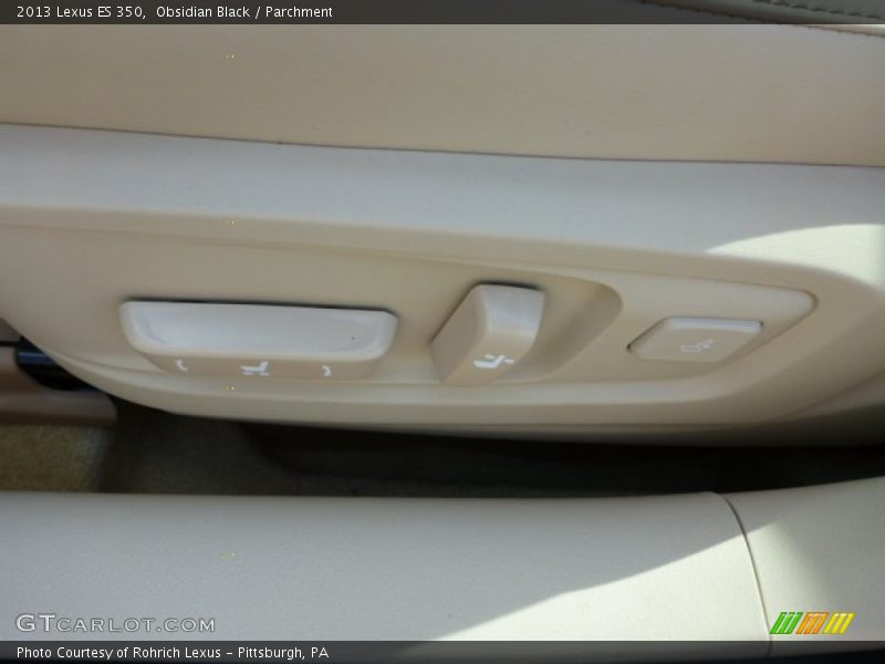 Obsidian Black / Parchment 2013 Lexus ES 350