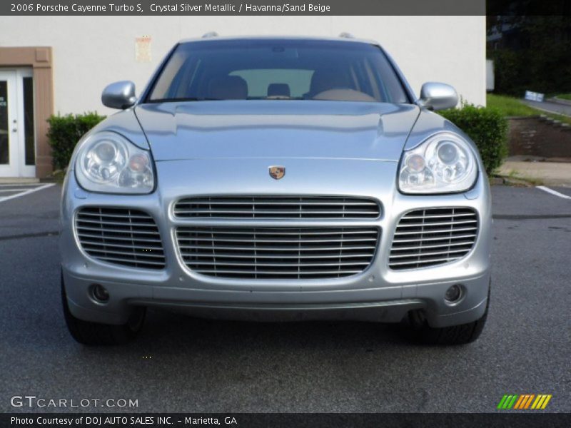 Crystal Silver Metallic / Havanna/Sand Beige 2006 Porsche Cayenne Turbo S