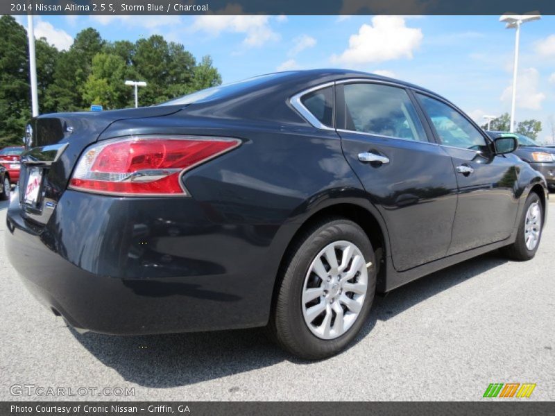 Storm Blue / Charcoal 2014 Nissan Altima 2.5 S