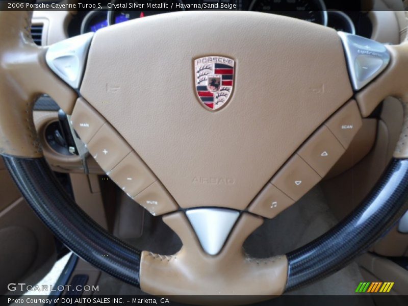 Crystal Silver Metallic / Havanna/Sand Beige 2006 Porsche Cayenne Turbo S