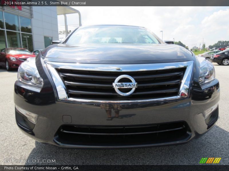 Storm Blue / Charcoal 2014 Nissan Altima 2.5 S