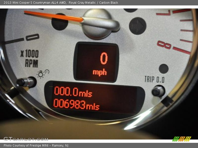 Royal Gray Metallic / Carbon Black 2013 Mini Cooper S Countryman ALL4 AWD