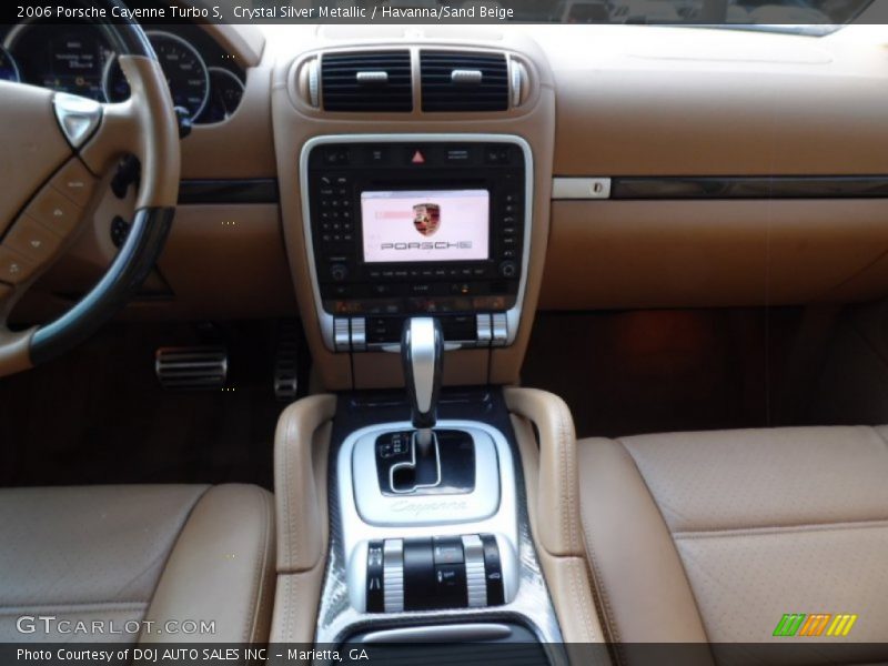 Crystal Silver Metallic / Havanna/Sand Beige 2006 Porsche Cayenne Turbo S