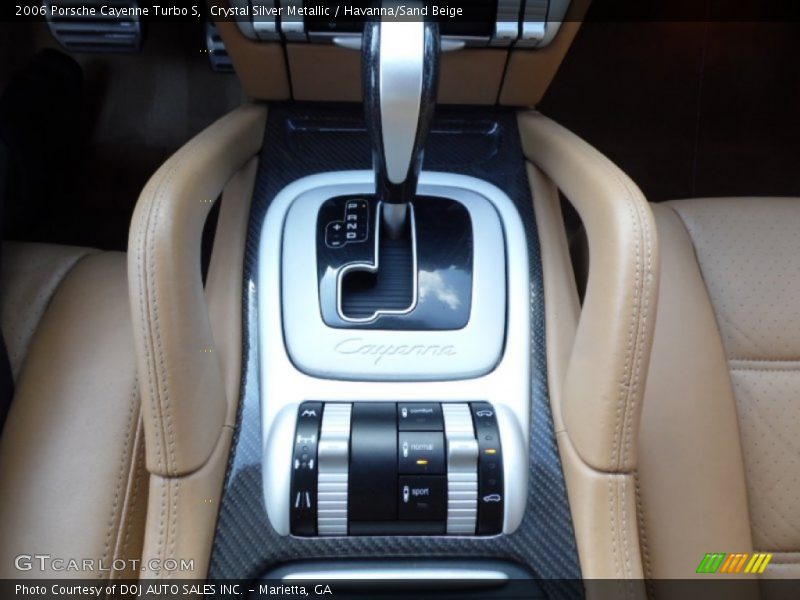 Crystal Silver Metallic / Havanna/Sand Beige 2006 Porsche Cayenne Turbo S