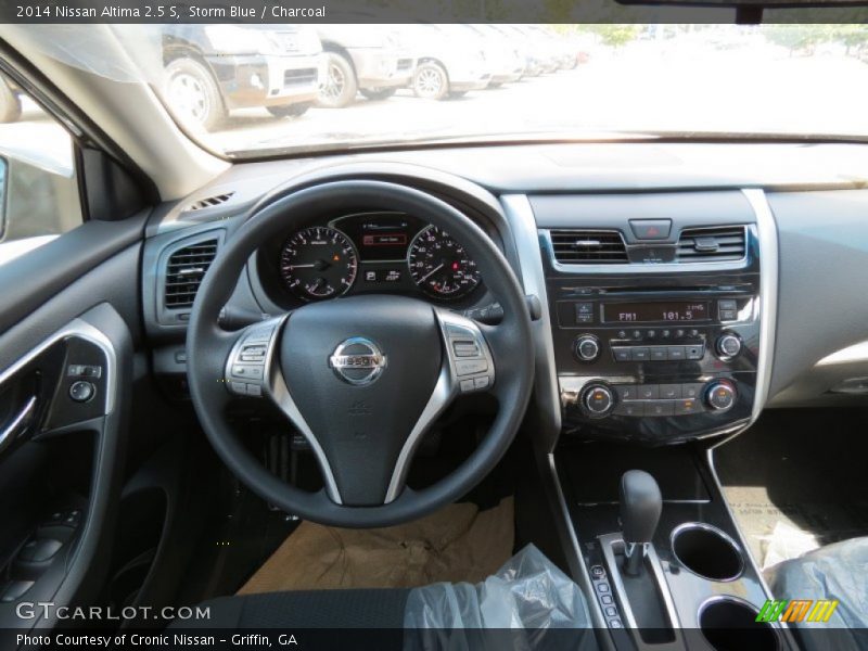 Storm Blue / Charcoal 2014 Nissan Altima 2.5 S