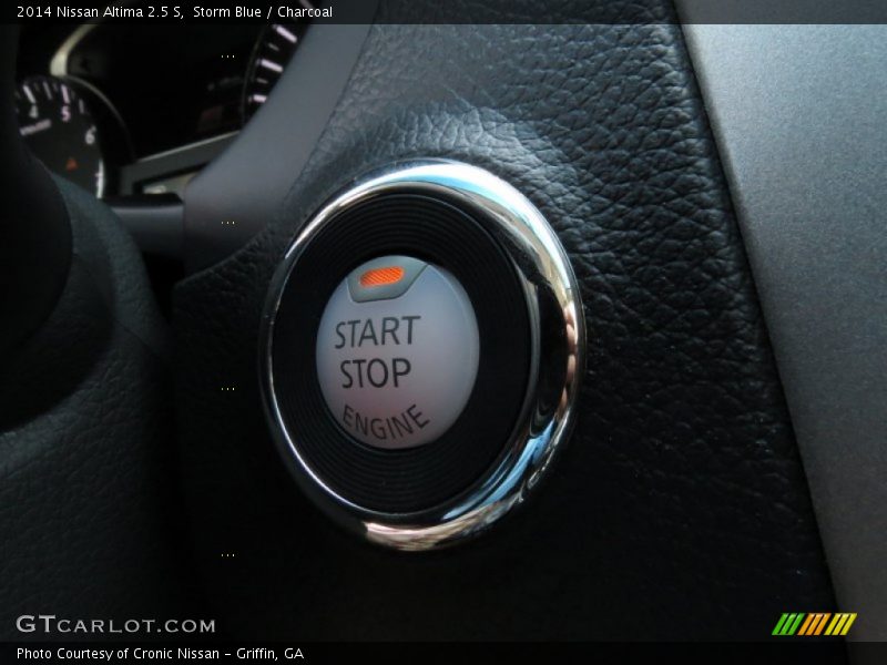 Storm Blue / Charcoal 2014 Nissan Altima 2.5 S