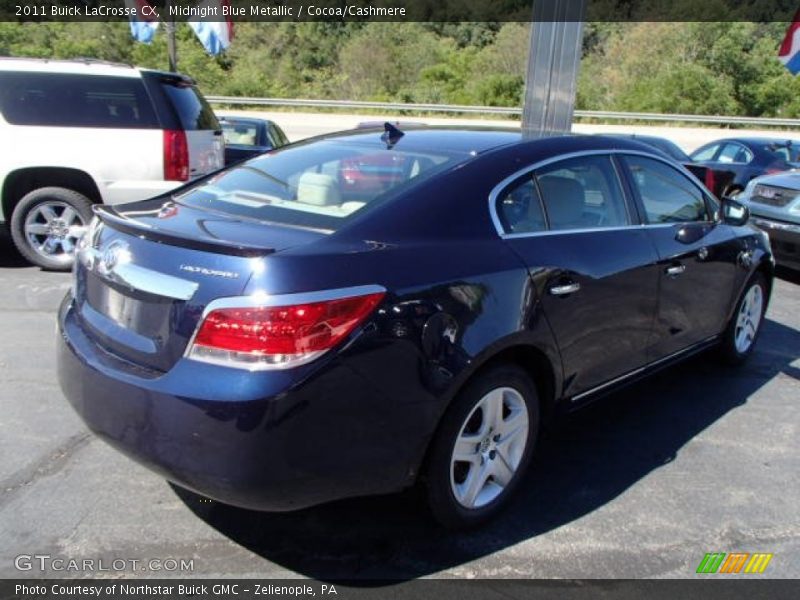 Midnight Blue Metallic / Cocoa/Cashmere 2011 Buick LaCrosse CX