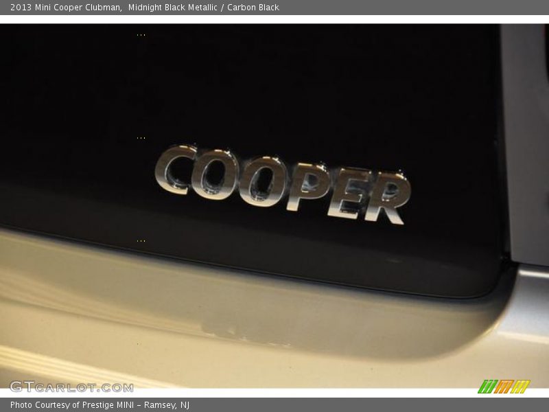 Midnight Black Metallic / Carbon Black 2013 Mini Cooper Clubman