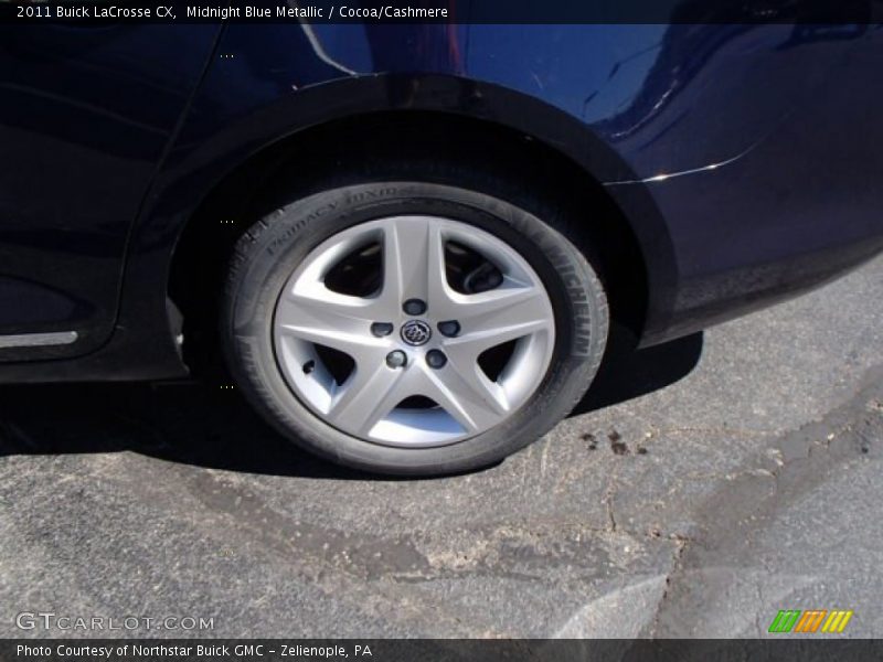 Midnight Blue Metallic / Cocoa/Cashmere 2011 Buick LaCrosse CX