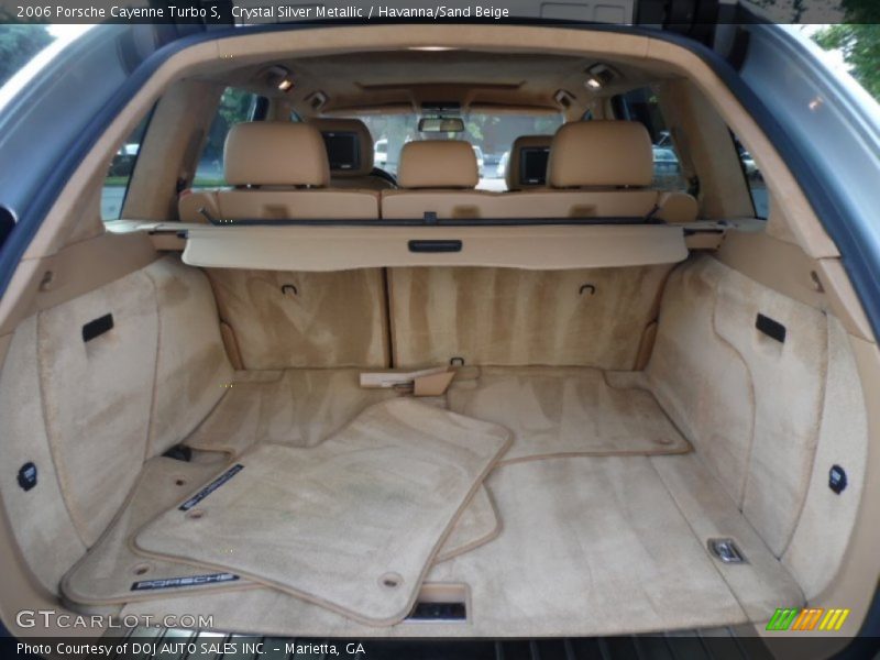 Crystal Silver Metallic / Havanna/Sand Beige 2006 Porsche Cayenne Turbo S