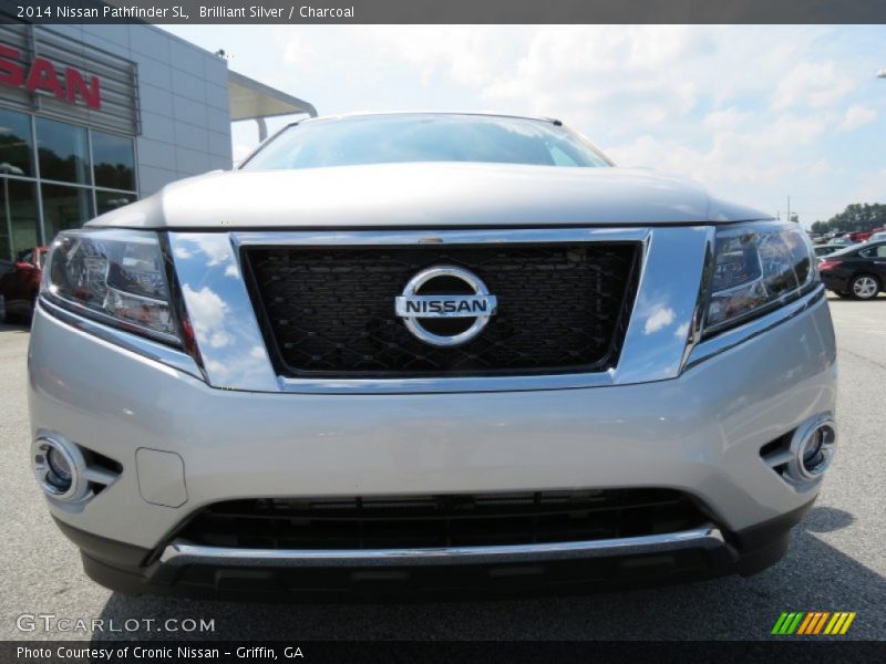 Brilliant Silver / Charcoal 2014 Nissan Pathfinder SL