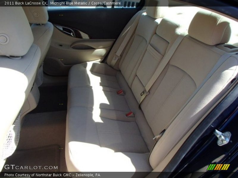 Midnight Blue Metallic / Cocoa/Cashmere 2011 Buick LaCrosse CX