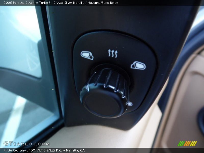 Crystal Silver Metallic / Havanna/Sand Beige 2006 Porsche Cayenne Turbo S
