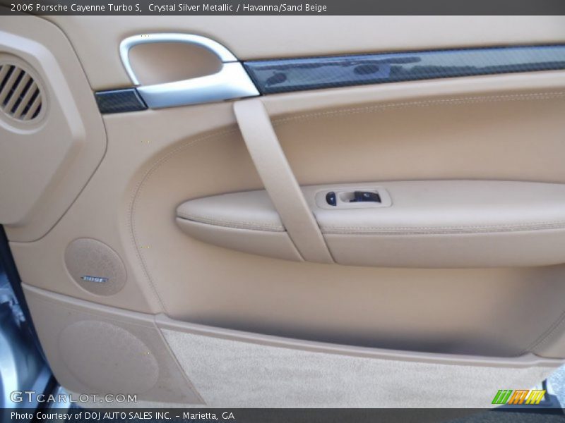 Crystal Silver Metallic / Havanna/Sand Beige 2006 Porsche Cayenne Turbo S