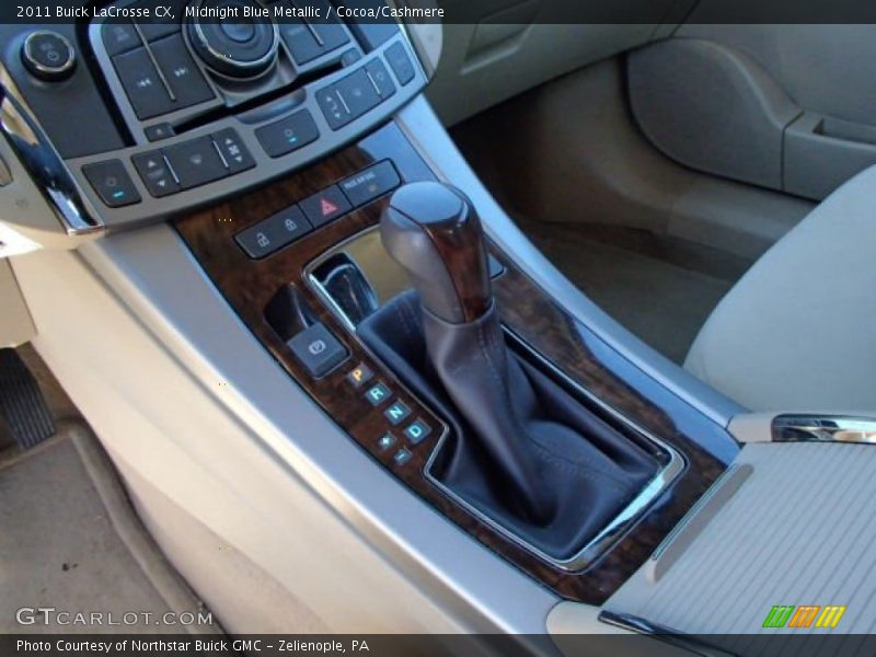 Midnight Blue Metallic / Cocoa/Cashmere 2011 Buick LaCrosse CX