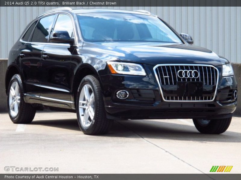 Brilliant Black / Chestnut Brown 2014 Audi Q5 2.0 TFSI quattro