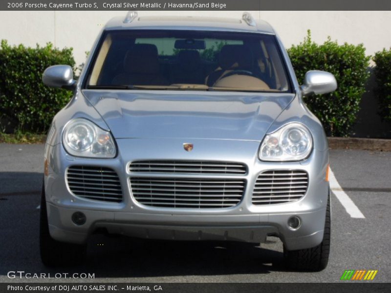 Crystal Silver Metallic / Havanna/Sand Beige 2006 Porsche Cayenne Turbo S