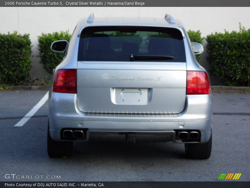 Crystal Silver Metallic / Havanna/Sand Beige 2006 Porsche Cayenne Turbo S