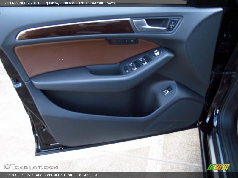 Brilliant Black / Chestnut Brown 2014 Audi Q5 2.0 TFSI quattro