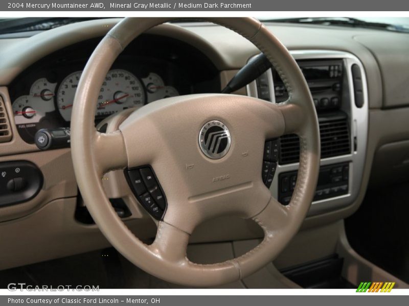 Mineral Gray Metallic / Medium Dark Parchment 2004 Mercury Mountaineer AWD