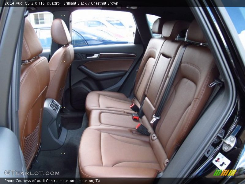 Brilliant Black / Chestnut Brown 2014 Audi Q5 2.0 TFSI quattro