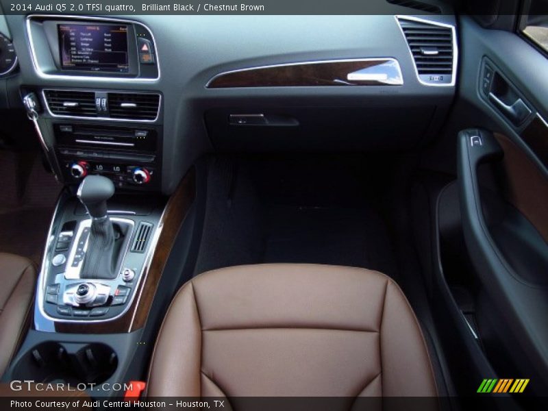 Brilliant Black / Chestnut Brown 2014 Audi Q5 2.0 TFSI quattro
