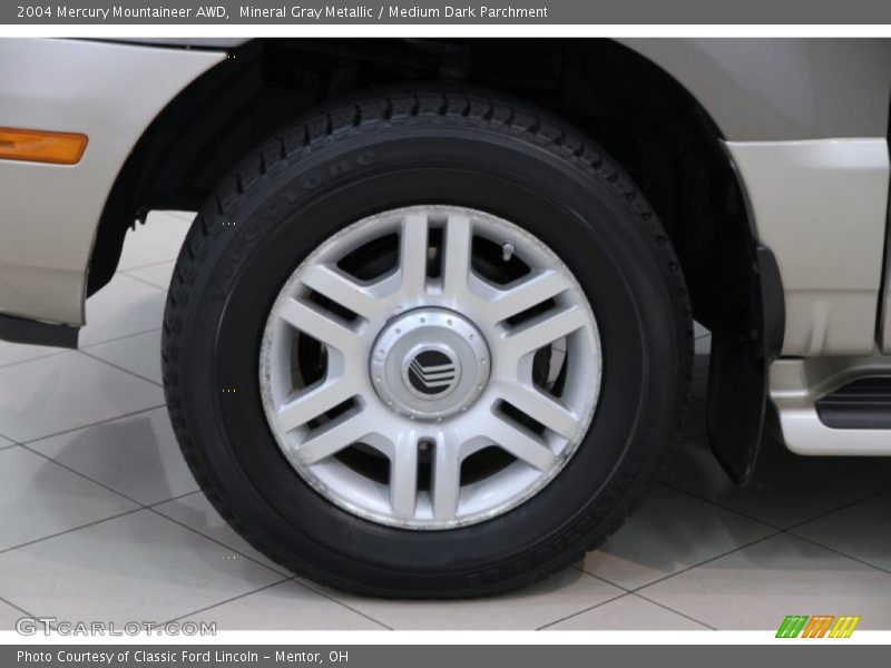 Mineral Gray Metallic / Medium Dark Parchment 2004 Mercury Mountaineer AWD
