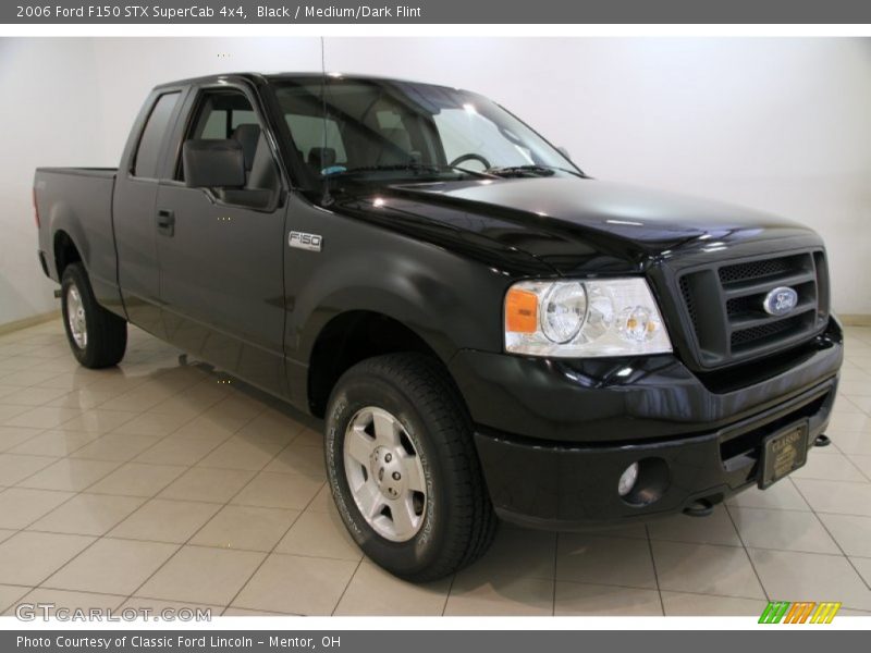 Black / Medium/Dark Flint 2006 Ford F150 STX SuperCab 4x4