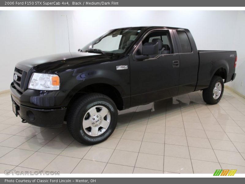 Black / Medium/Dark Flint 2006 Ford F150 STX SuperCab 4x4