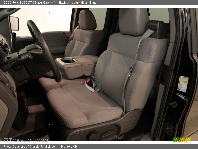 Black / Medium/Dark Flint 2006 Ford F150 STX SuperCab 4x4