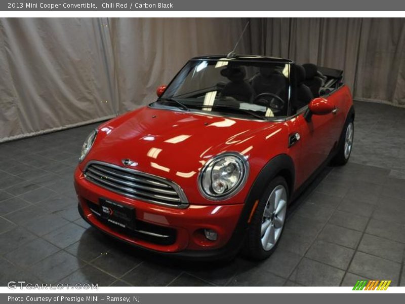 Chili Red / Carbon Black 2013 Mini Cooper Convertible