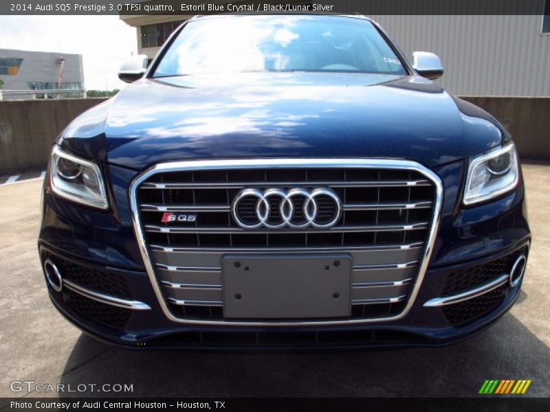 Estoril Blue Crystal / Black/Lunar Silver 2014 Audi SQ5 Prestige 3.0 TFSI quattro