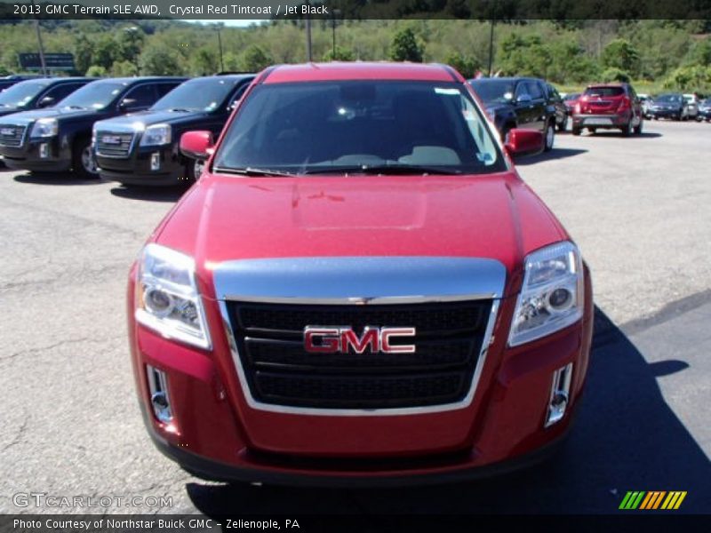Crystal Red Tintcoat / Jet Black 2013 GMC Terrain SLE AWD