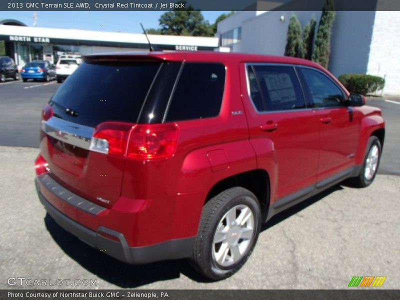 Crystal Red Tintcoat / Jet Black 2013 GMC Terrain SLE AWD