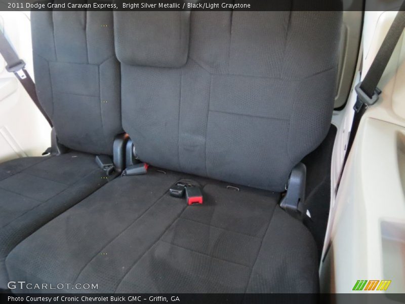 Bright Silver Metallic / Black/Light Graystone 2011 Dodge Grand Caravan Express
